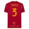 Camisolas AS Roma Ibanez 3 Equipamento Principal 23/24