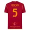 Camisolas AS Roma Ndicka 5 Equipamento Principal 23/24