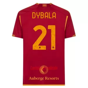 Camisolas AS Roma Paulo Dybala 21 Criança Equipamento Principal 23/24