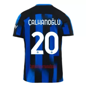 Camisolas Inter Milan Calhanoglu 20 Criança Equipamento Principal 23/24