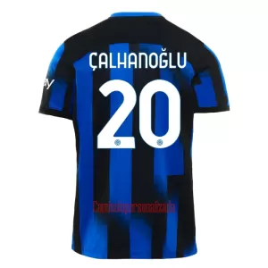 Camisolas Inter Milan Calhanoglu 20 Equipamento Principal 23/24 Camisolas Inter Milan Calhanoglu 20 Equipamento Principal 23/24