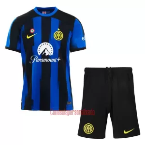 Camisolas Inter Milan Criança Equipamento Principal 23/24 Camisolas Inter Milan Criança Equipamento Principal 23/24