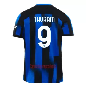 Camisolas Inter Milan Thuram 9 Equipamento Principal 23/24 Camisolas Inter Milan Thuram 9 Equipamento Principal 23/24
