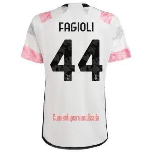 Camisolas Juventus Fagioli 44 Criança Equipamento Alternativo 23/24