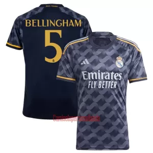 Camisolas Real Madrid Jude Bellingham 5 Equipamento Alternativo 23/24 Camisolas Real Madrid Jude Bellingham 5 Equipamento Alternativo 23/24