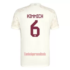 Camisolas FC Bayern de Munique Joshua Kimmich 6 Criança Equipamento Terceiro 23/24