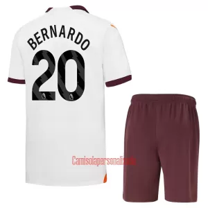 Camisolas Manchester City Bernardo Silva 20 Criança Equipamento Alternativo 23/24 Camisolas Manchester City Bernardo Silva 20 Criança Equipamento Alternativo 23/24