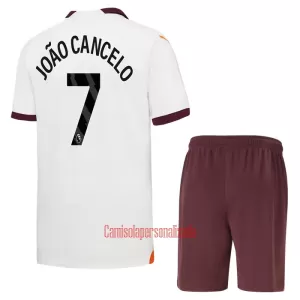 Camisolas Manchester City João Cancelo 7 Criança Equipamento Alternativo 23/24 Camisolas Manchester City João Cancelo 7 Criança Equipamento Alternativo 23/24