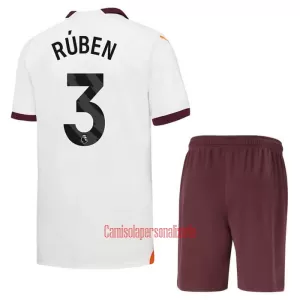 Camisolas Manchester City Rúben Dias 3 Criança Equipamento Alternativo 23/24 Camisolas Manchester City Rúben Dias 3 Criança Equipamento Alternativo 23/24
