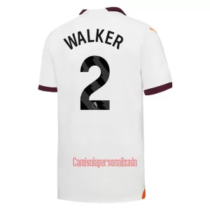 Camisolas Manchester City Walker 2 Equipamento Alternativo 23/24 Camisolas Manchester City Walker 2 Equipamento Alternativo 23/24