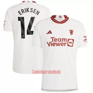 Camisolas Manchester United Eriksen 14 Equipamento Terceiro 23/24 Camisolas Manchester United Eriksen 14 Equipamento Terceiro 23/24