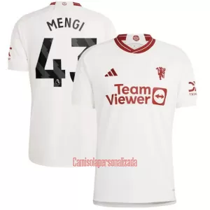 Camisolas Manchester United Mengi 43 Equipamento Terceiro 23/24