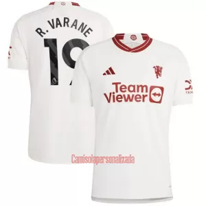 Camisolas Manchester United R. Varane 19 Equipamento Terceiro 23/24