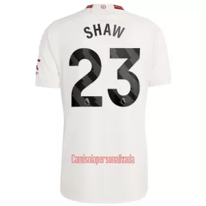 Camisolas Manchester United Shaw 23 Equipamento Terceiro 23/24
