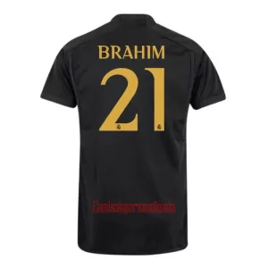 Camisolas Real Madrid Brahim 21 Equipamento Terceiro 23/24 Camisolas Real Madrid Brahim 21 Equipamento Terceiro 23/24