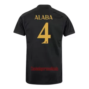 Camisolas Real Madrid David Alaba 4 Equipamento Terceiro 23/24 Camisolas Real Madrid David Alaba 4 Equipamento Terceiro 23/24