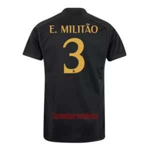 Camisolas Real Madrid Éder Militão 3 Equipamento Terceiro 23/24 Camisolas Real Madrid Éder Militão 3 Equipamento Terceiro 23/24