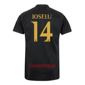 Camisolas Real Madrid Joselu 14 Equipamento Terceiro 23/24 Camisolas Real Madrid Joselu 14 Equipamento Terceiro 23/24