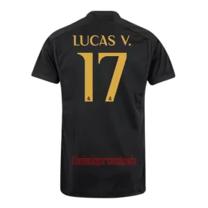 Camisolas Real Madrid Lucas V. 17 Equipamento Terceiro 23/24 Camisolas Real Madrid Lucas V. 17 Equipamento Terceiro 23/24