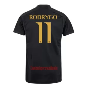 Camisolas Real Madrid Rodrygo Goes 11 Equipamento Terceiro 23/24 Camisolas Real Madrid Rodrygo Goes 11 Equipamento Terceiro 23/24