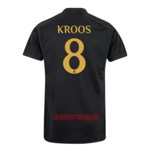 Camisolas Real Madrid Toni Kroos 8 Equipamento Terceiro 23/24 Camisolas Real Madrid Toni Kroos 8 Equipamento Terceiro 23/24