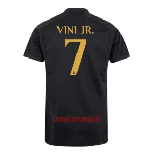 Camisolas Real Madrid Vinicius Junior 7 Equipamento Terceiro 23/24 Camisolas Real Madrid Vinicius Junior 7 Equipamento Terceiro 23/24