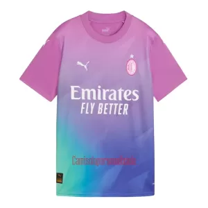 Camisolas AC Milan Mulher Equipamento Terceiro 23/24 Camisolas AC Milan Mulher Equipamento Terceiro 23/24