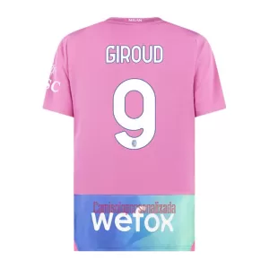 Camisolas AC Milan Olivier Giroud 9 Equipamento Terceiro 23/24 Camisolas AC Milan Olivier Giroud 9 Equipamento Terceiro 23/24