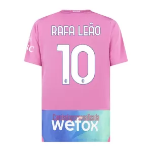 Camisolas AC Milan Rafael Leão 10 Equipamento Terceiro 23/24 Camisolas AC Milan Rafael Leão 10 Equipamento Terceiro 23/24