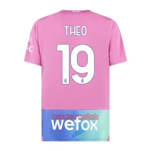 Camisolas AC Milan Theo Hernández 19 Equipamento Terceiro 23/24 Camisolas AC Milan Theo Hernández 19 Equipamento Terceiro 23/24