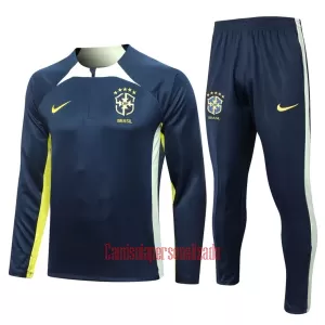 Brasil Casaco de Treino Conjunto 23/24 Azul Brasil Casaco de Treino Conjunto 23/24 Azul