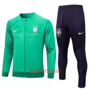 Brasil Casaco de Treino Conjunto 23/24 Verde Brasil Casaco de Treino Conjunto 23/24 Verde