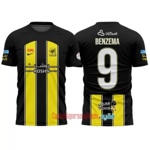Camisolas Al-Ittihad FC Karim Benzema 9 Equipamento Principal 23/24 Camisolas Al-Ittihad FC Karim Benzema 9 Equipamento Principal 23/24
