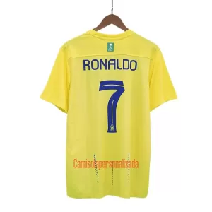Camisolas Al-Nassr FC Cristiano Ronaldo 7 Equipamento Principal 23/24 Camisolas Al-Nassr FC Cristiano Ronaldo 7 Equipamento Principal 23/24