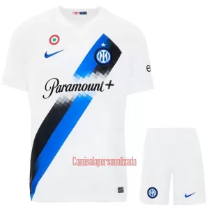 Camisolas Inter Milan Criança Equipamento Alternativo 23/24 Camisolas Inter Milan Criança Equipamento Alternativo 23/24