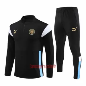 Manchester City Casaco de Treino Conjunto 23/24 Preto Manchester City Casaco de Treino Conjunto 23/24 Preto