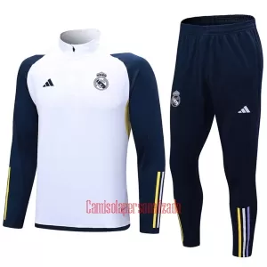 Real Madrid Casaco de Treino Conjunto 23/24 Branco Real Madrid Casaco de Treino Conjunto 23/24 Branco