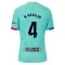 Camisolas FC Barcelona Ronald Araujo 4 Equipamento Terceiro 23/24