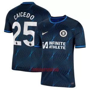 Camisolas Chelsea Caicedo 25 Equipamento Alternativo 23/24