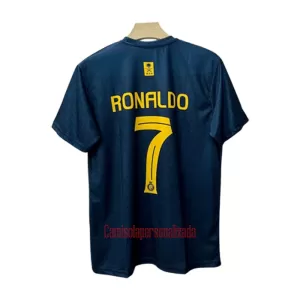 Camisolas Al-Nassr FC Cristiano Ronaldo 7 Equipamento Alternativo 23/24 Camisolas Al-Nassr FC Cristiano Ronaldo 7 Equipamento Alternativo 23/24
