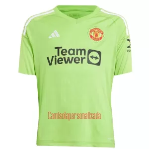 Camisolas Guarda Redes Manchester United Criança Equipamento Principal 23/24