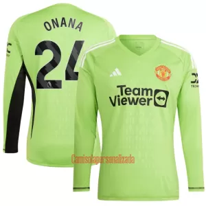 Camisolas Guarda Redes Manchester United Onana 24 Equipamento Principal 23/24 Manga Comprida Camisolas Guarda Redes Manchester United Onana 24 Equipamento Principal 23/24 Manga Comprida