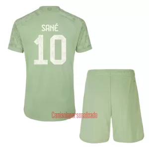 Camisolas FC Bayern de Munique Leroy Sané 10 Criança Equipamento Terceiro 23/24