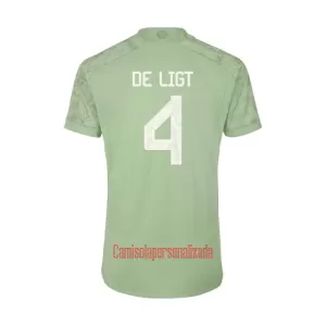 Camisolas FC Bayern de Munique Matthijs de Ligt 4 Criança Equipamento Terceiro 23/24