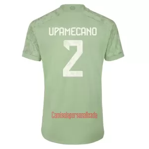 Camisolas FC Bayern de Munique Upamecano 2 Equipamento Terceiro 23/24