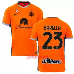 Camisolas Inter Milan Barella 23 Equipamento Terceiro 23/24 Camisolas Inter Milan Barella 23 Equipamento Terceiro 23/24