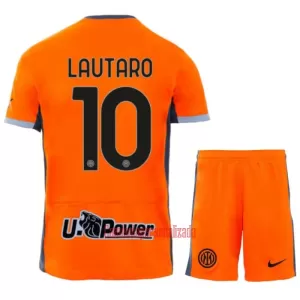 Camisolas Inter Milan Lautaro Martínez 10 Criança Equipamento Terceiro 23/24 Camisolas Inter Milan Lautaro Martínez 10 Criança Equipamento Terceiro 23/24