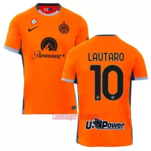 Camisolas Inter Milan Lautaro Martínez 10 Equipamento Terceiro 23/24 Camisolas Inter Milan Lautaro Martínez 10 Equipamento Terceiro 23/24