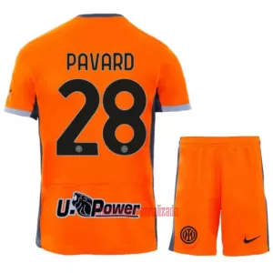 Camisolas Inter Milan Pavard 28 Criança Equipamento Terceiro 23/24 Camisolas Inter Milan Pavard 28 Criança Equipamento Terceiro 23/24