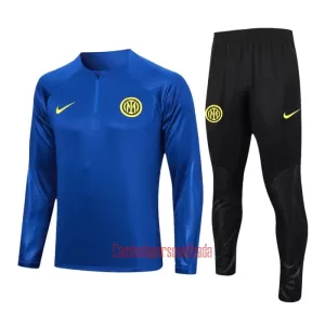Inter Milan Conjunto de Moletom de Treino 23/24 Azul Inter Milan Conjunto de Moletom de Treino 23/24 Azul